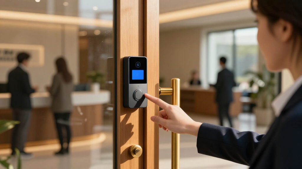 best smart video doorbell for office reception