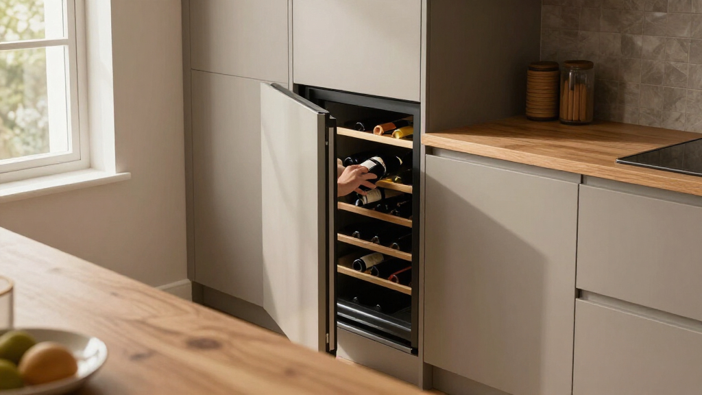 best built in wine cooler