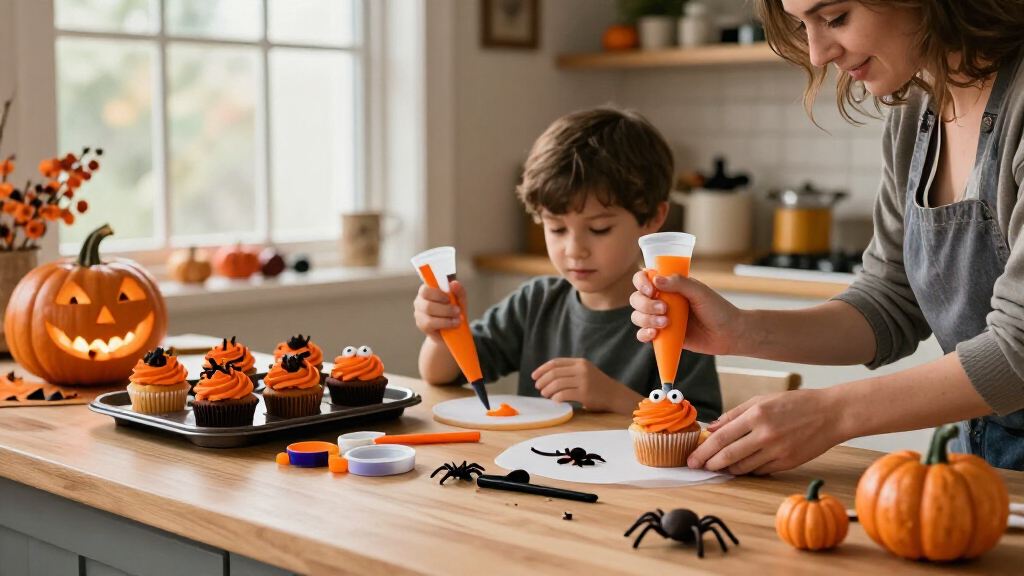 Halloween cupcake decorating kits