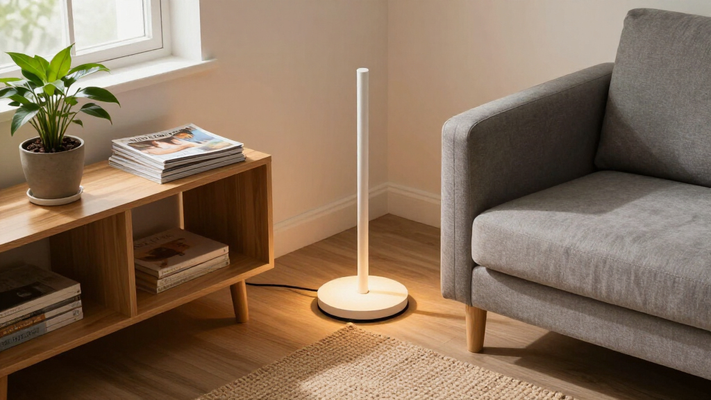 floor lamps with shelves