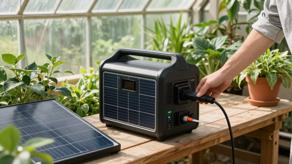 best solar generators for greenhouses