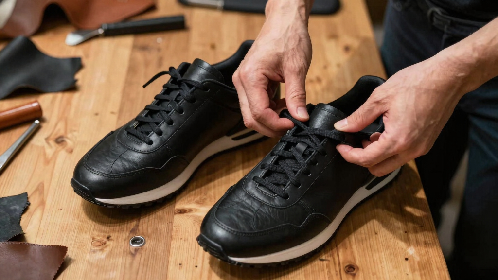best leather running sneakers