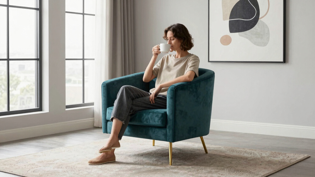 modern accent armchairs