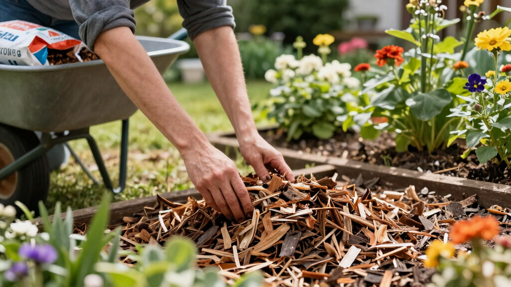 best garden mulches