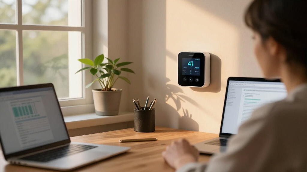 smart air quality monitors for home offices