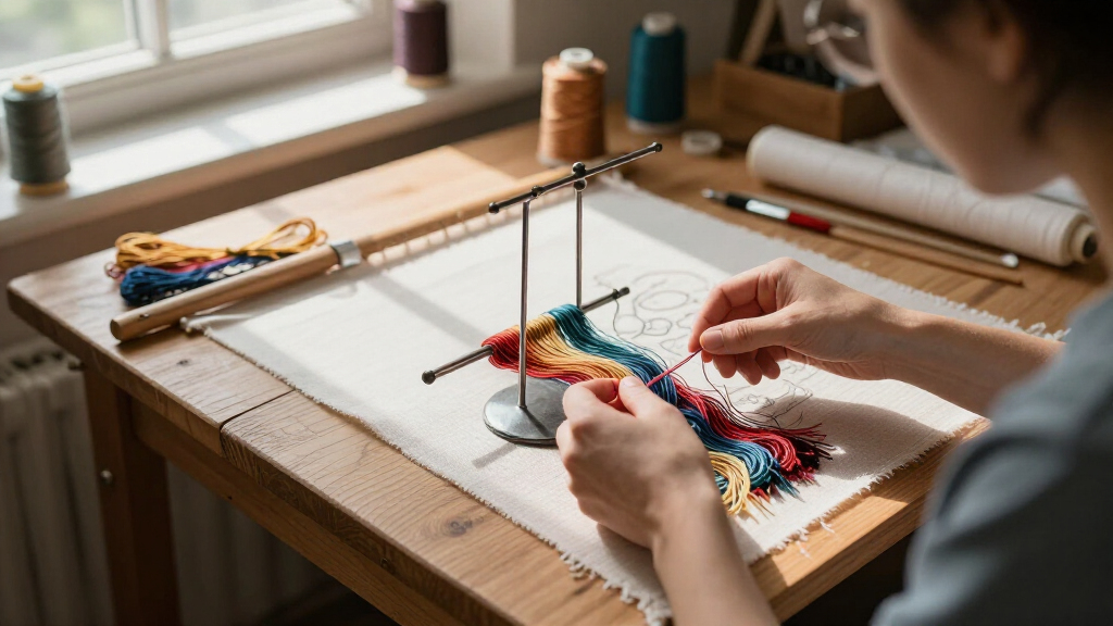 best embroidery thread stand