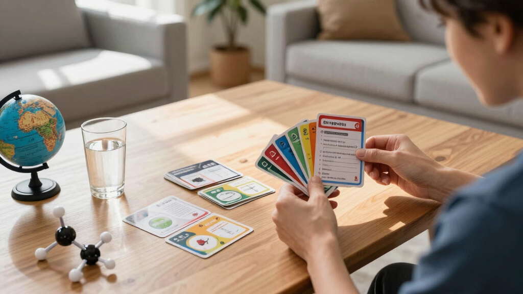 science trivia card games