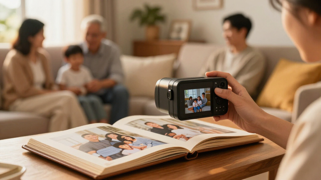 document camera for preserving family history