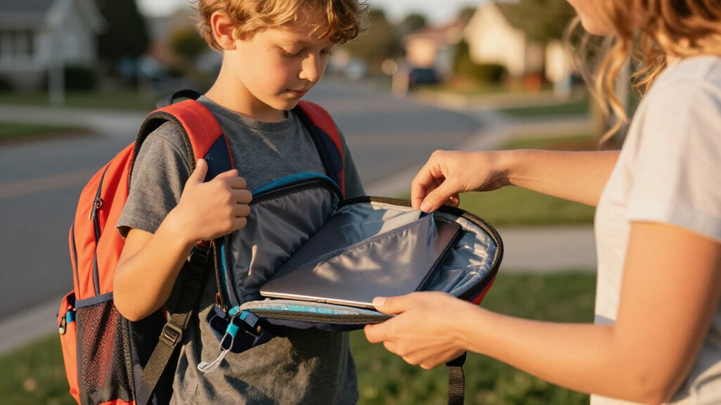 children's backpack with laptop compartment