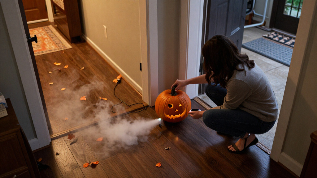 smart Halloween fog machines