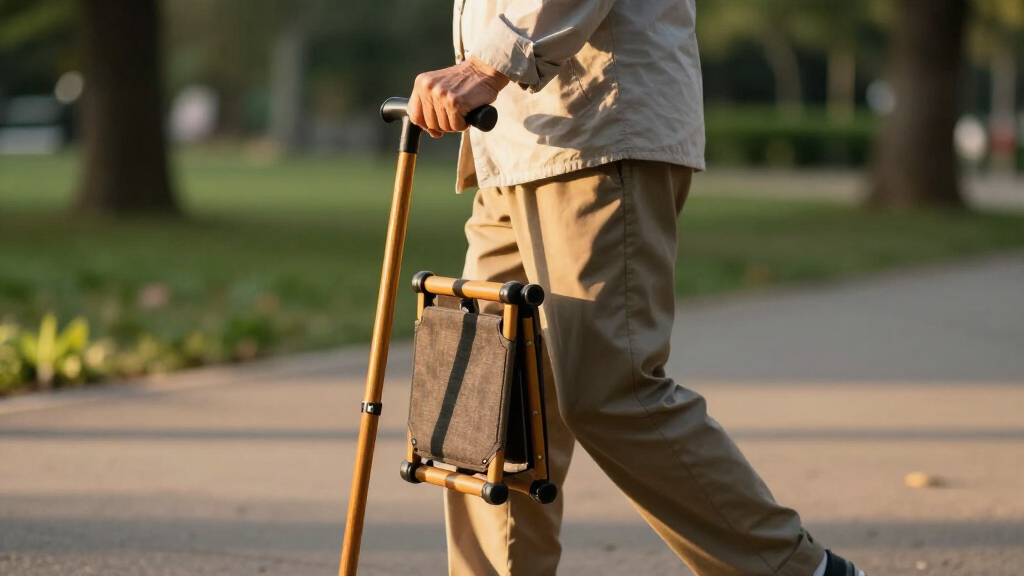 walking canes with seats for elderly