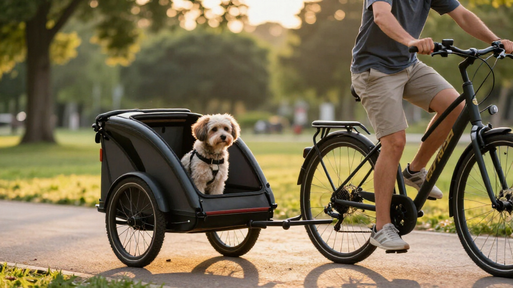 best dog trailer for electric bike