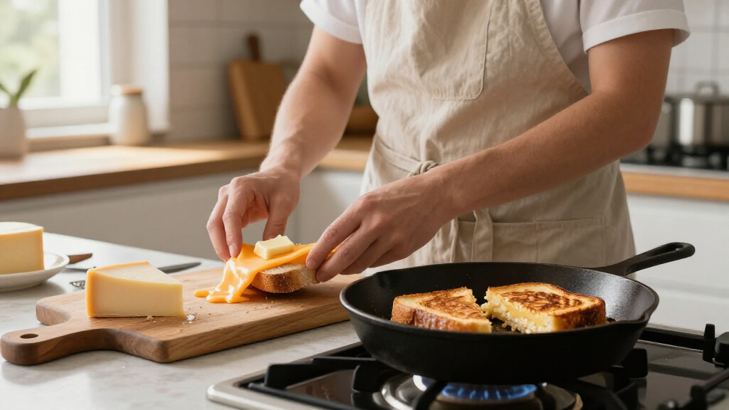 best cheeses for grilled cheese