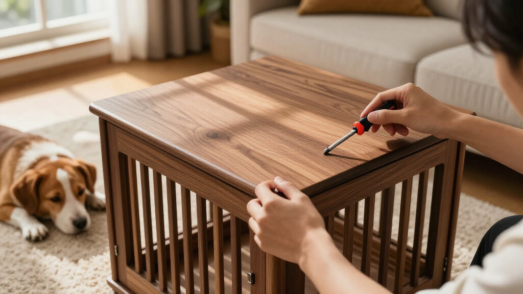 best dog crate end tables premium