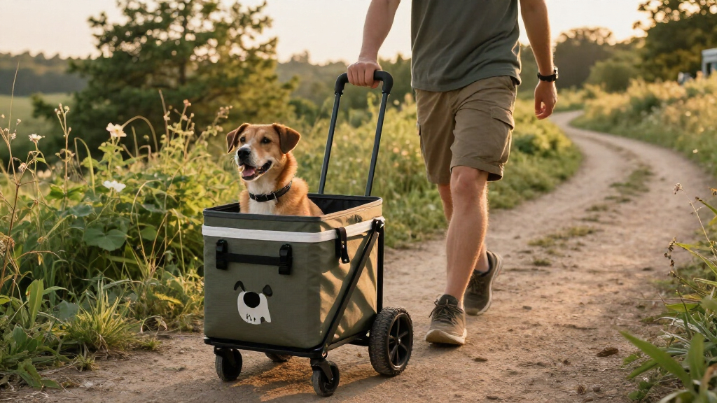 best wheeled cooler for dog travel