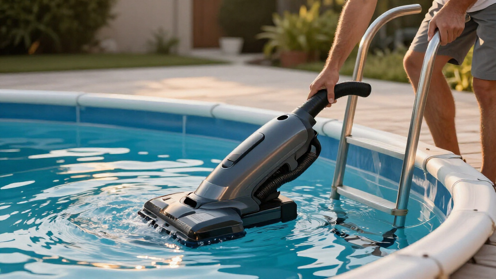 above ground automatic pool vacuum
