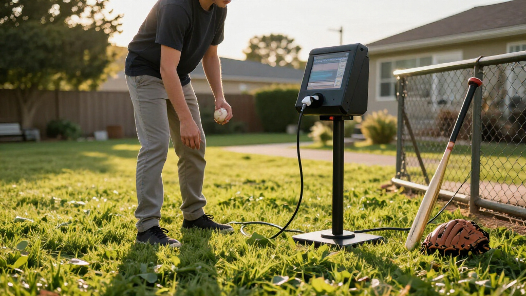 best baseball pitching machine for backyard training