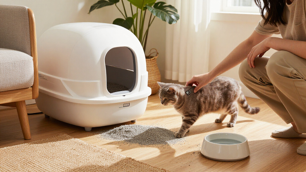 self-cleaning litter boxes