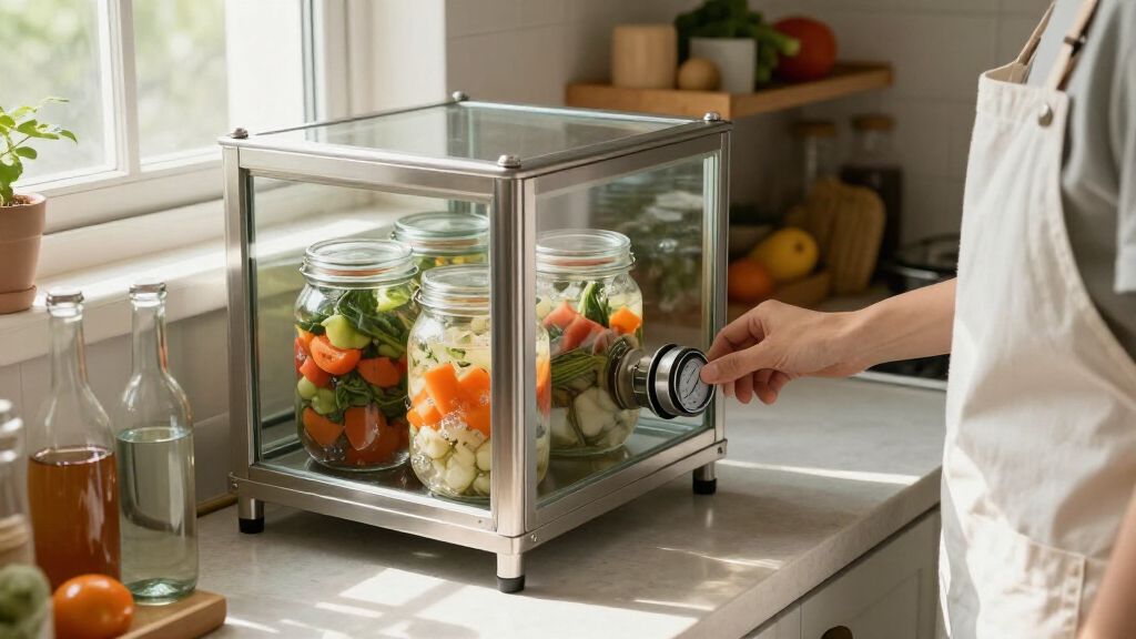 temperature controlled fermentation chamber