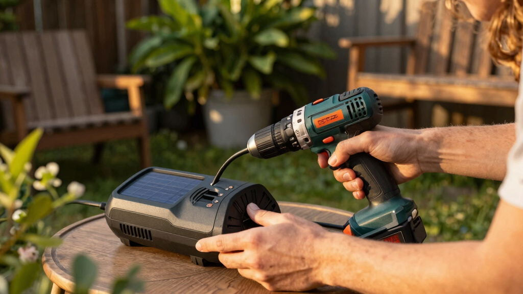 solar-powered tool chargers