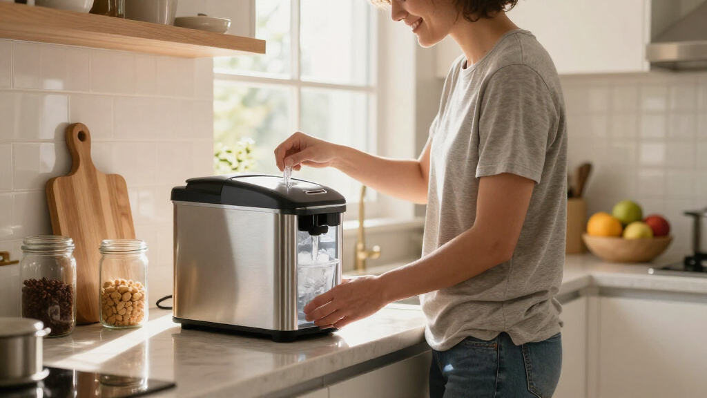 countertop ice maker premium