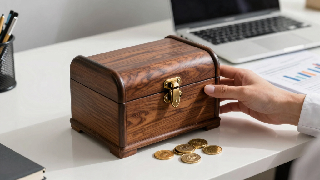 best gold coin storage chest with lock