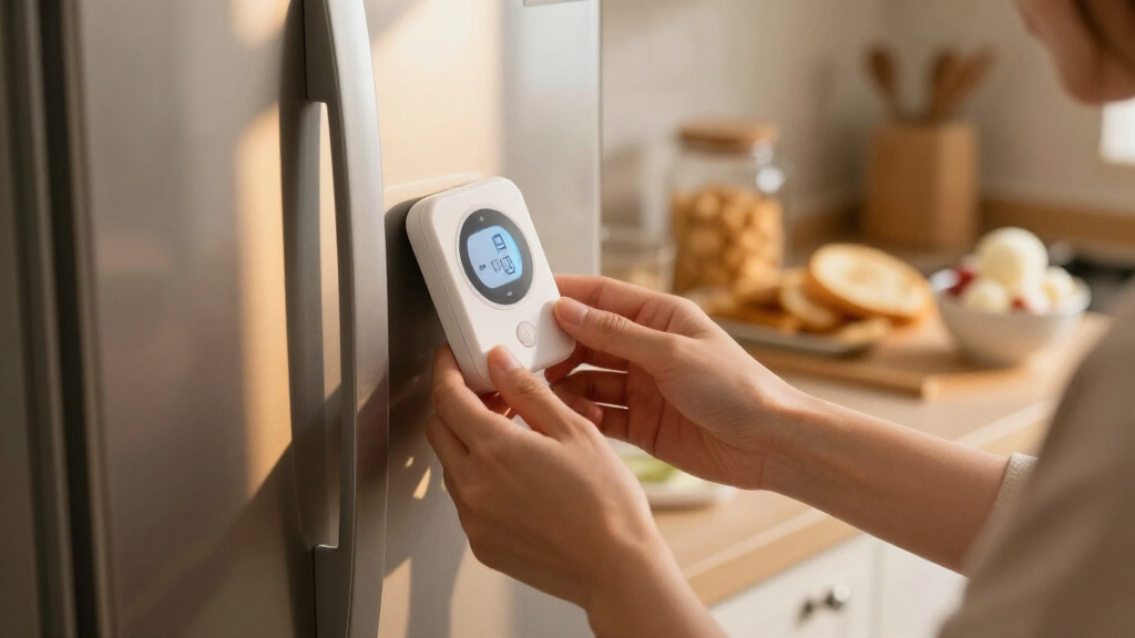 wireless thermometer sensors for fridge and freezer