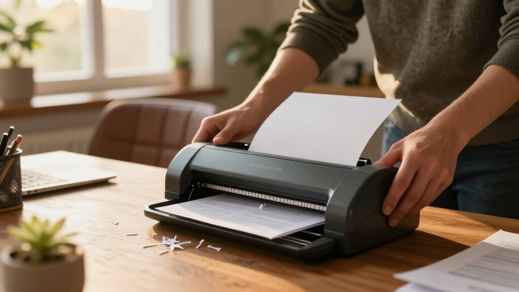 best micro-cut shredder for estate paperwork