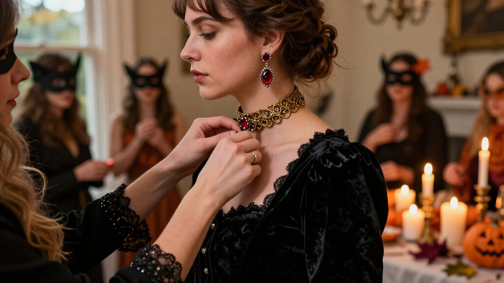luxury Halloween costume jewelry