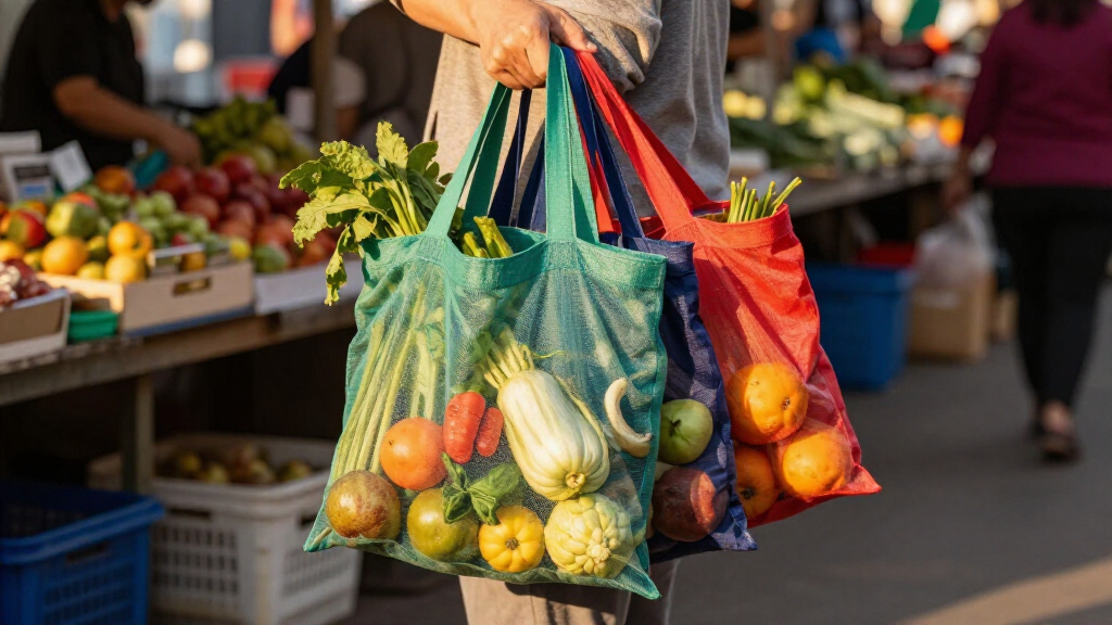 reusable grocery bags