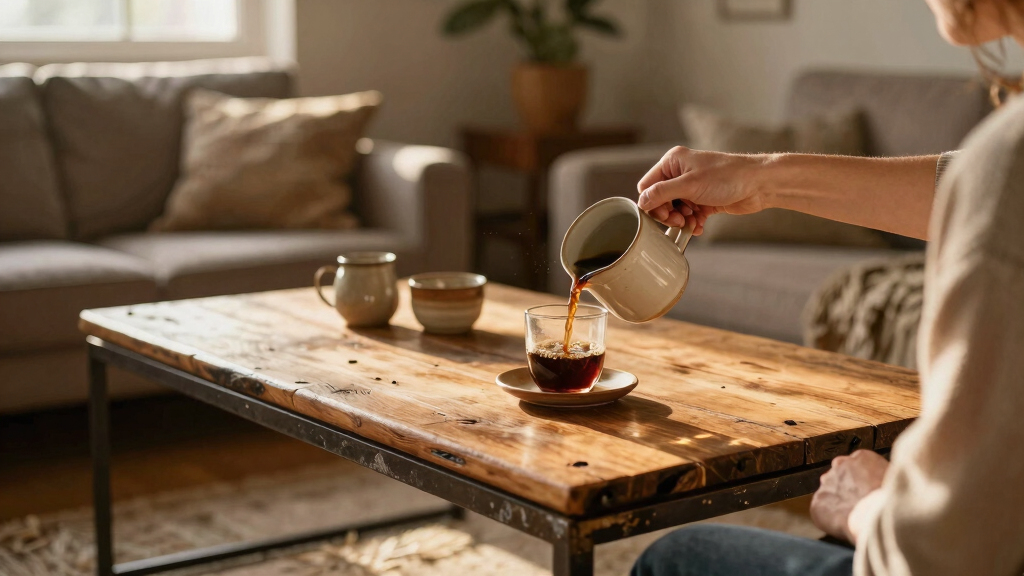 rustic farmhouse coffee tables