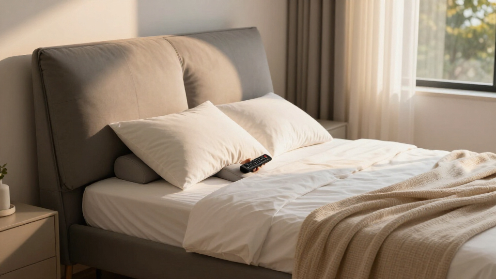 smart adjustable beds with lumbar support