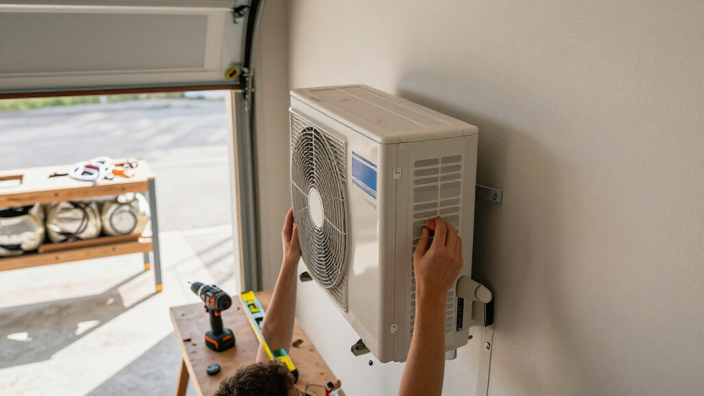 mini split for garage heating and cooling