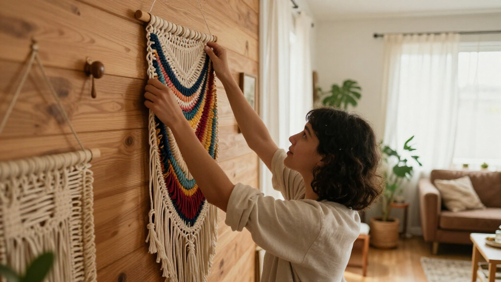 boho tapestry hooks