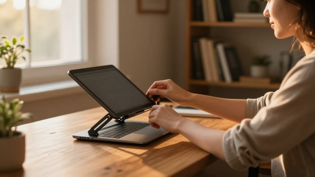 ergonomic laptop stands for health