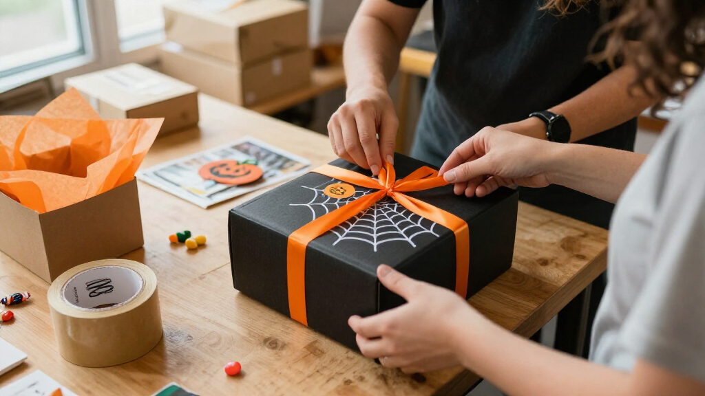 Halloween branded packaging supplies