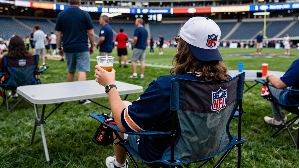NFL team tailgate chairs