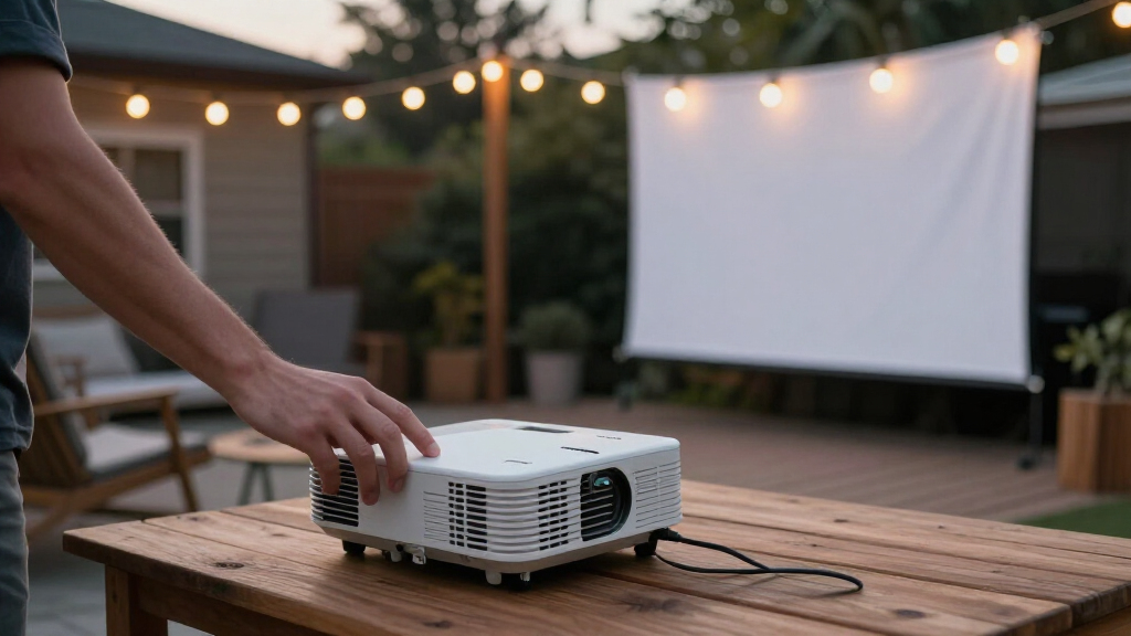best backyard movie projectors