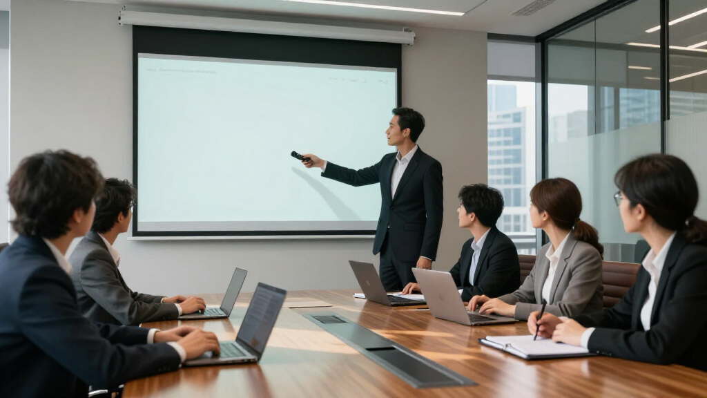 best motorized projector screen for boardrooms