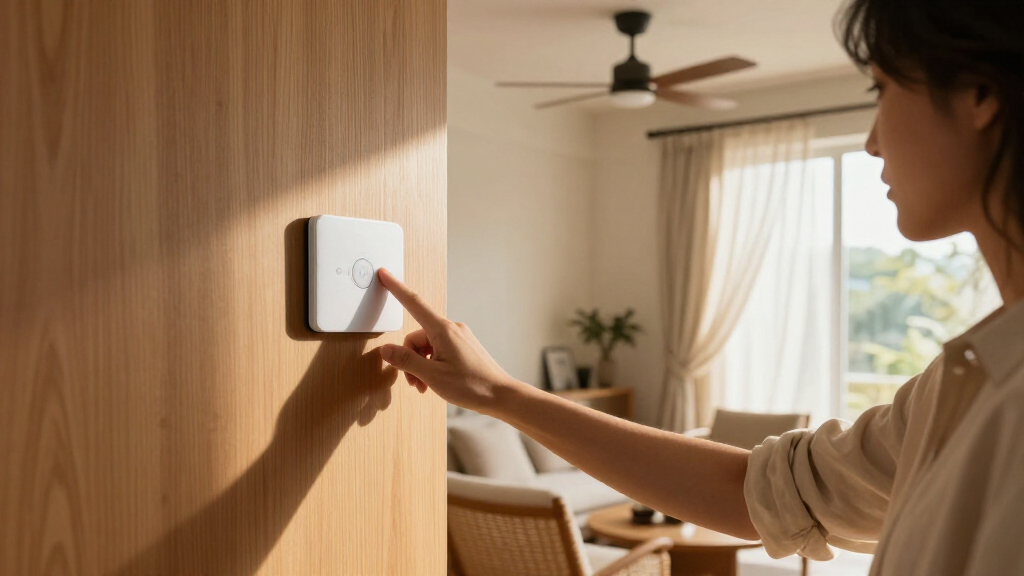 smart ceiling fan wall controls