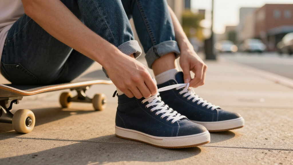 best navy skate shoes