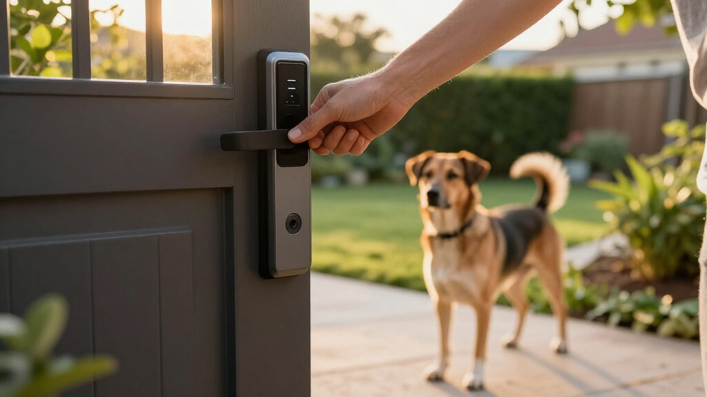 smart dog doors with microchip access