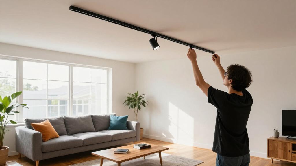 best track lighting kits for living rooms