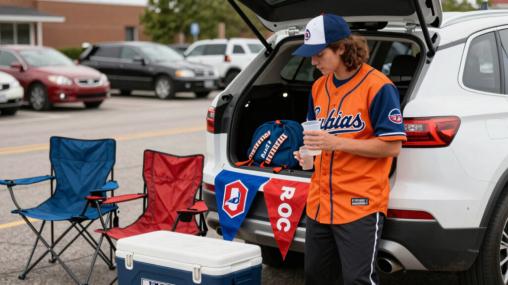 soccer fan tailgate gear