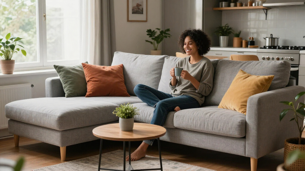 sectional sofa for small space