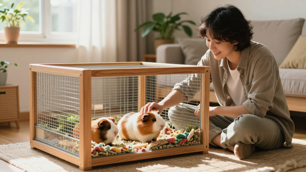 best large guinea pig C and C cage kits