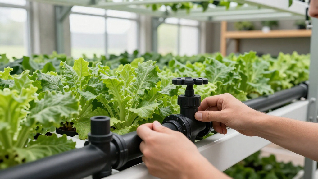 best drain management setup for indoor farms