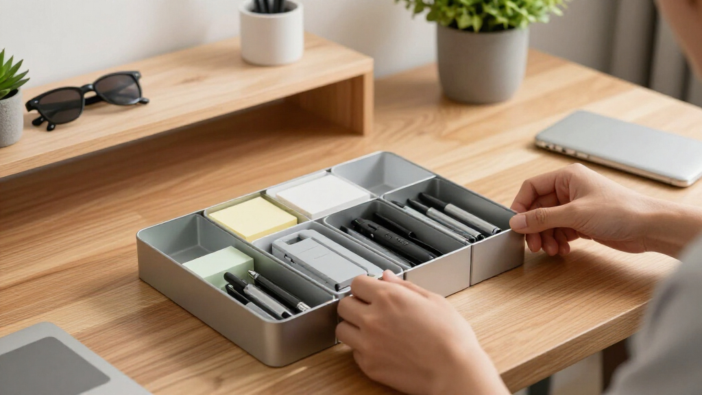 compact desk organizers