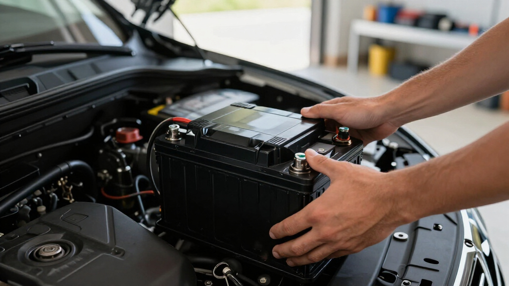 lithium starter battery lightweight