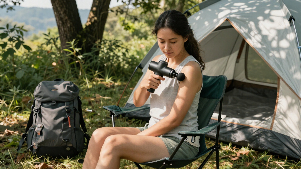 massage guns for postpartum camping